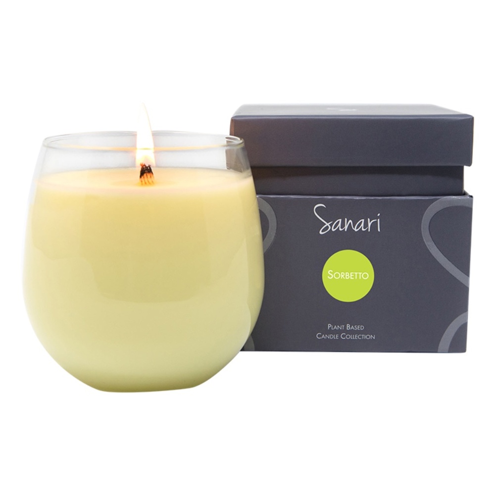 Sanari Candle - Sorbetto (Blend: Citrus Herbal)